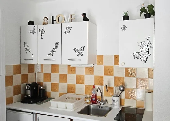 Le Cardinale Terrasse Clim 4 Personnes Apartmán *